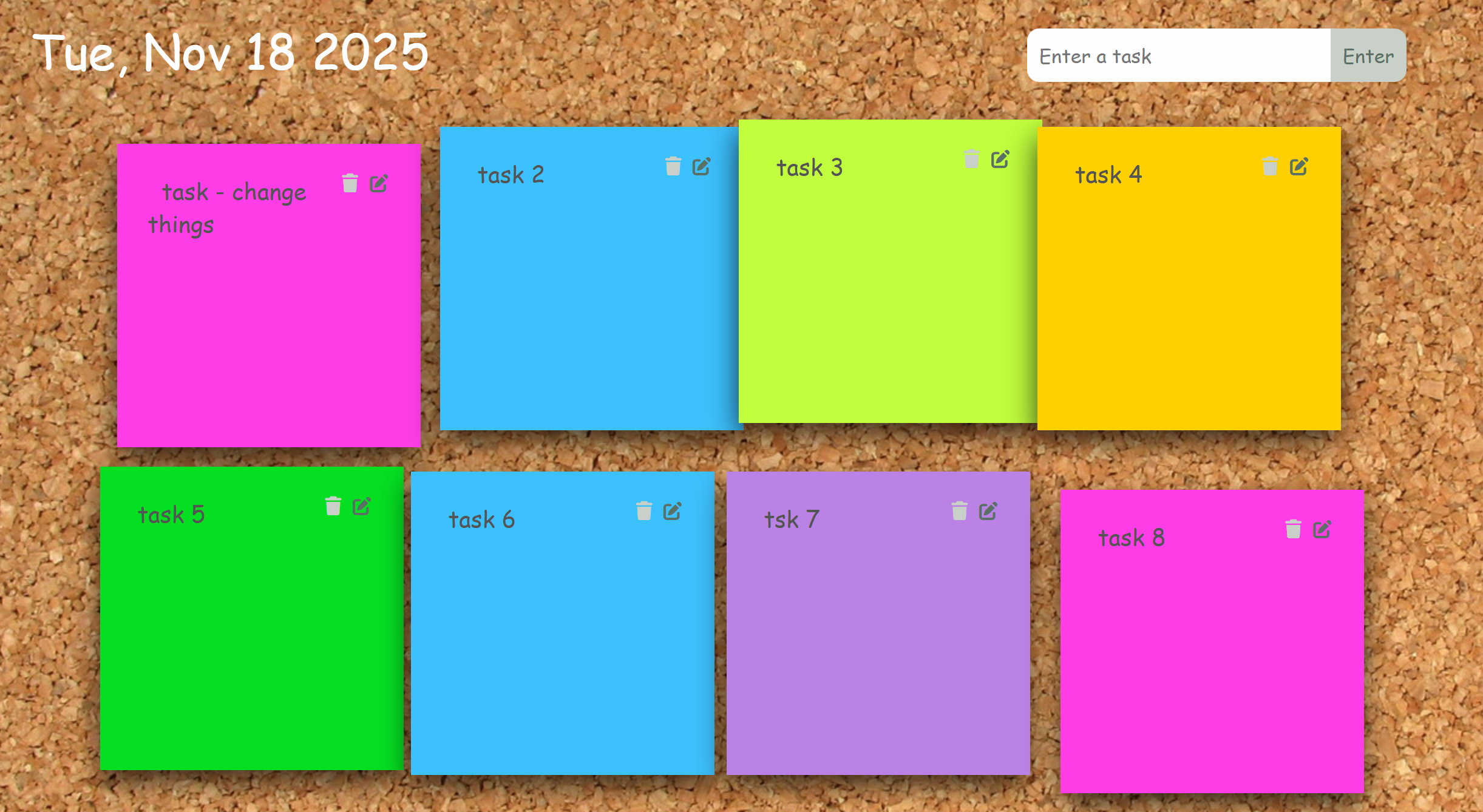 sticky notes local storage